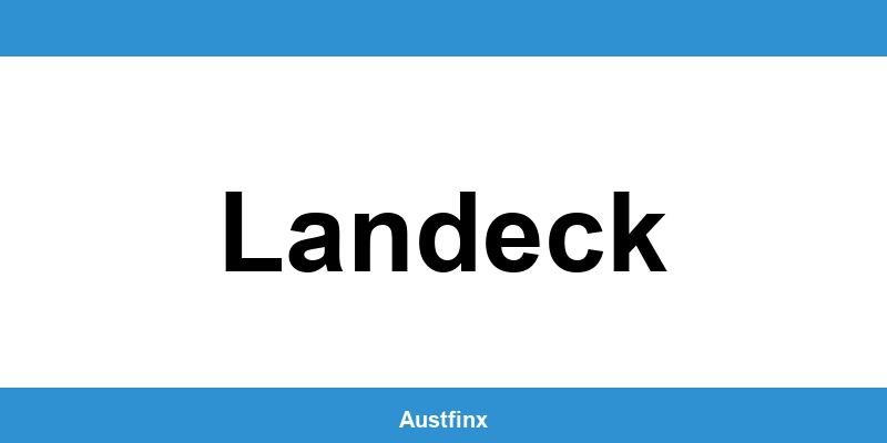 Telefonnummer und Online-Kontakt des Finanzamt in Landeck