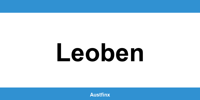 Telefonnummer und Online-Kontakt des Finanzamt in Leoben