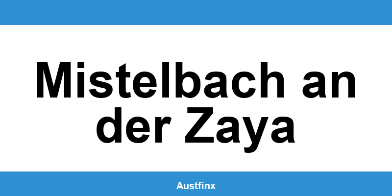 Telefonnummer und Online-Kontakt des Finanzamt in Mistelbach an der Zaya