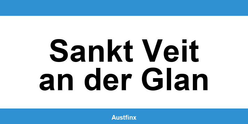 Telefonnummer und Online-Kontakt des Finanzamt in Sankt Veit an der Glan