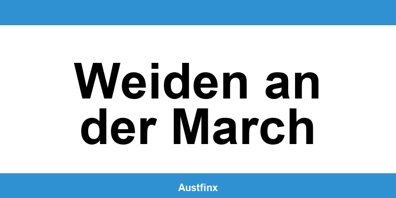 Telefonnummer und Online-Kontakt des Finanzamt in Weiden an der March