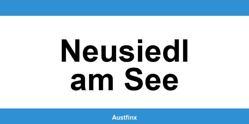 Telefonnummer und Online-Kontakt des Finanzamt in Neusiedl am See